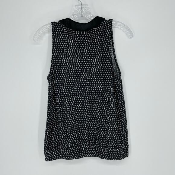 Deletta Anthropologie Sleeveless Printed Top Size Medium - Picture 6 of 6